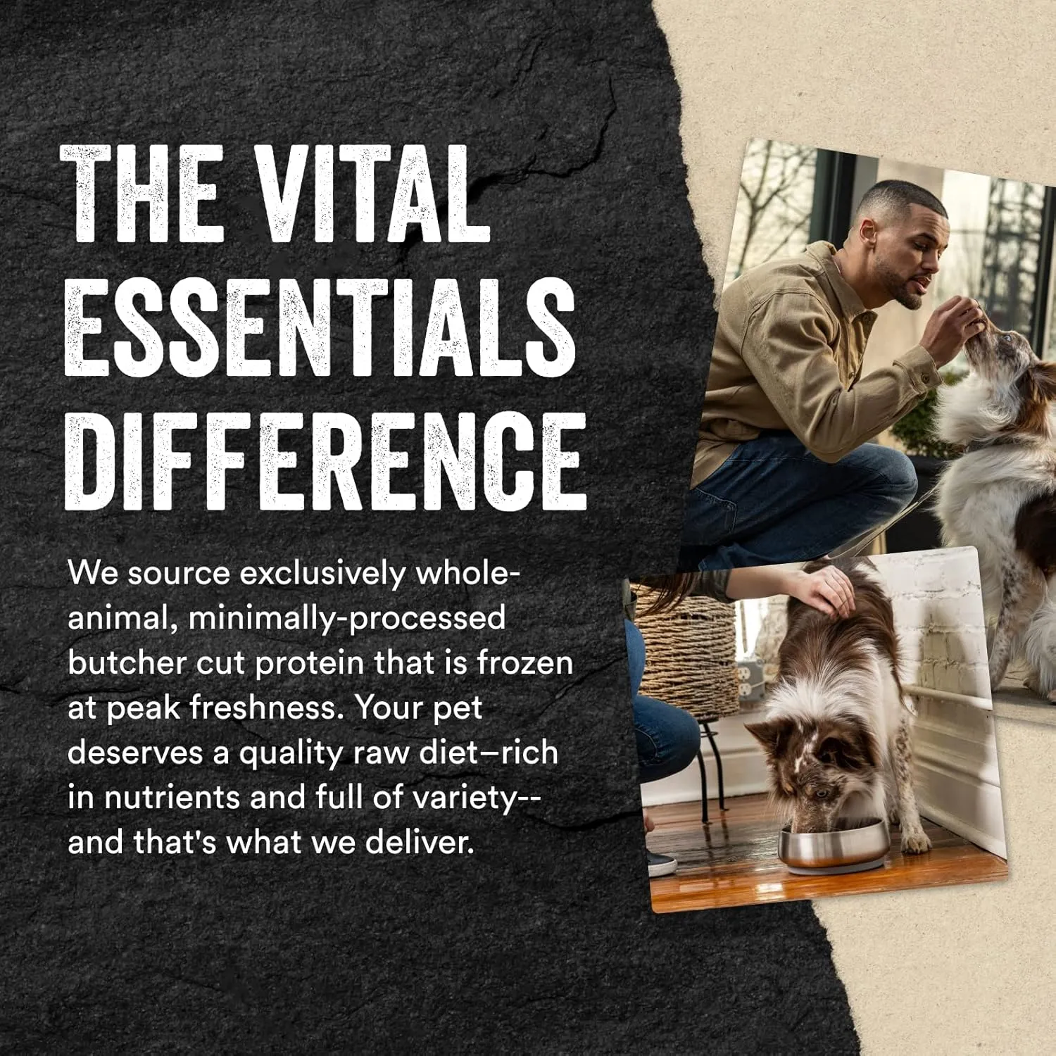 Vital Essentials Rabbit Bites Dog Treats, 2 oz | Freeze-Dried Raw | Single Protein |Premium Quality High Protein Training Treats | Grain Free, Gluten Free, Filler Free