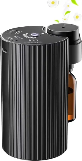 Waterless Diffuser for Essential Oils Smart Tech Waterless Nebulizer Rechargeble Battery Powered Portable for Home Car Office(Upgraded)