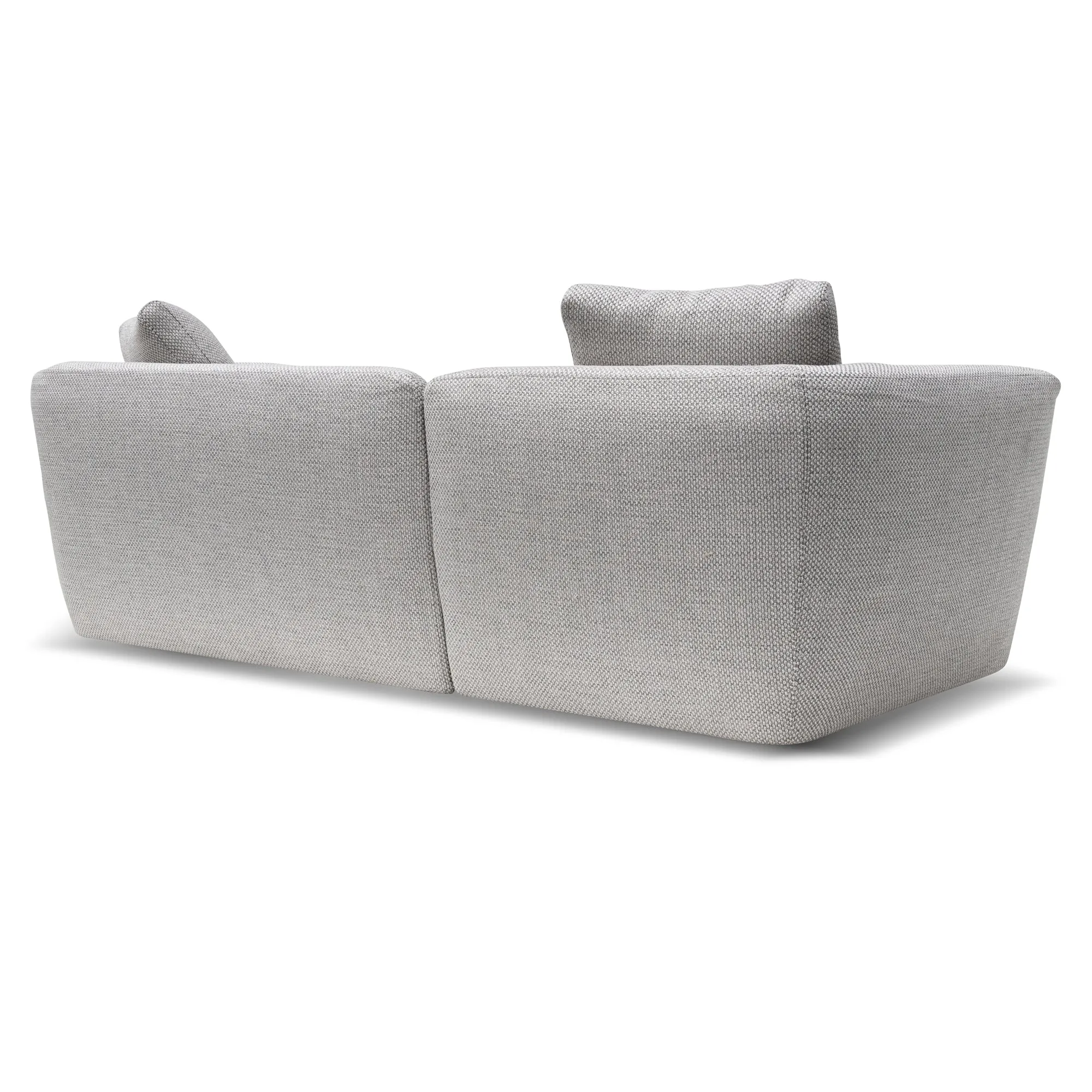 Willian 3 Seater Fabric Sofa - Passive Grey