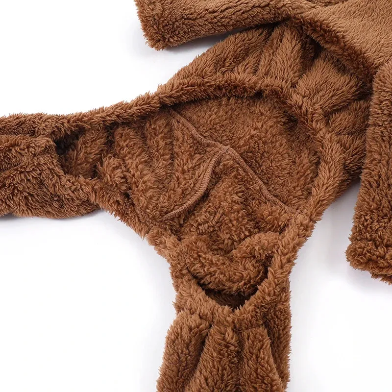 Winter Dog Clothes Onesies For Dogs Soft Puppy Clothes High Neck Warm Italian Greyhound Clothes Whippet/Mexican Hairless/Maltese